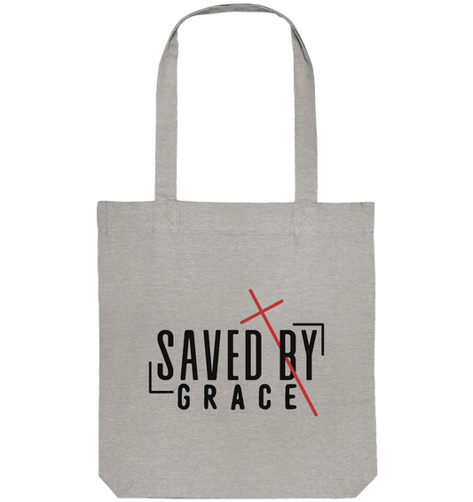 Saved by Grace – Ein kraftvolles Statement des Glaubens - Organic Tote-Bag