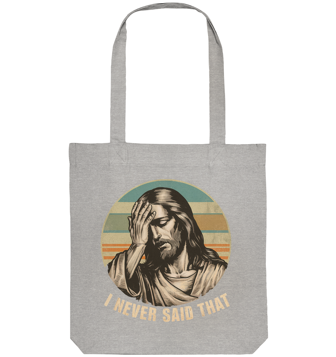 I Never Said That - Jesus - Organic Tote-Bag