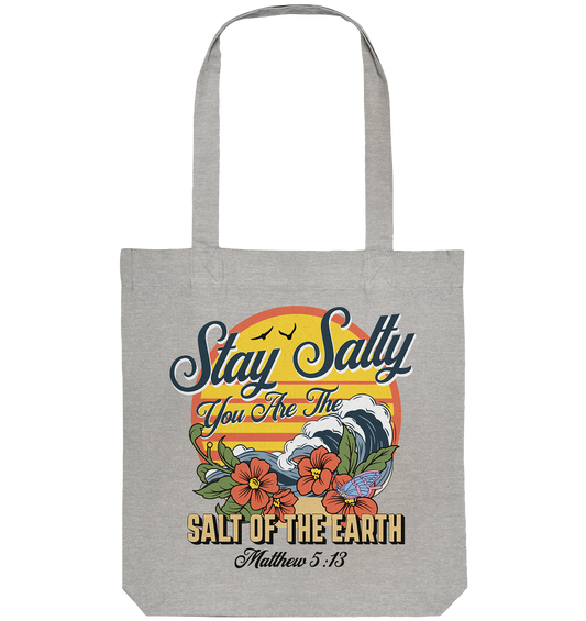 Stay Salty - Retro - Organic Tote Bag