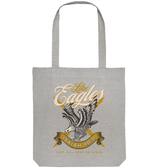 Sie werden fliegen wie Adler – Jesaja 40:31 - Organic Tote-Bag