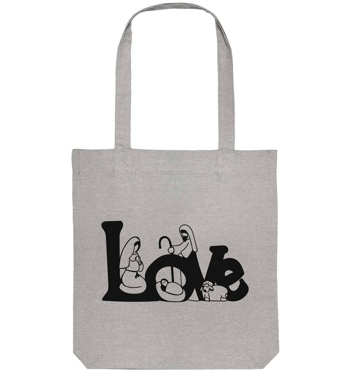 The love we experience at Christmas - Organic Tote-Bag