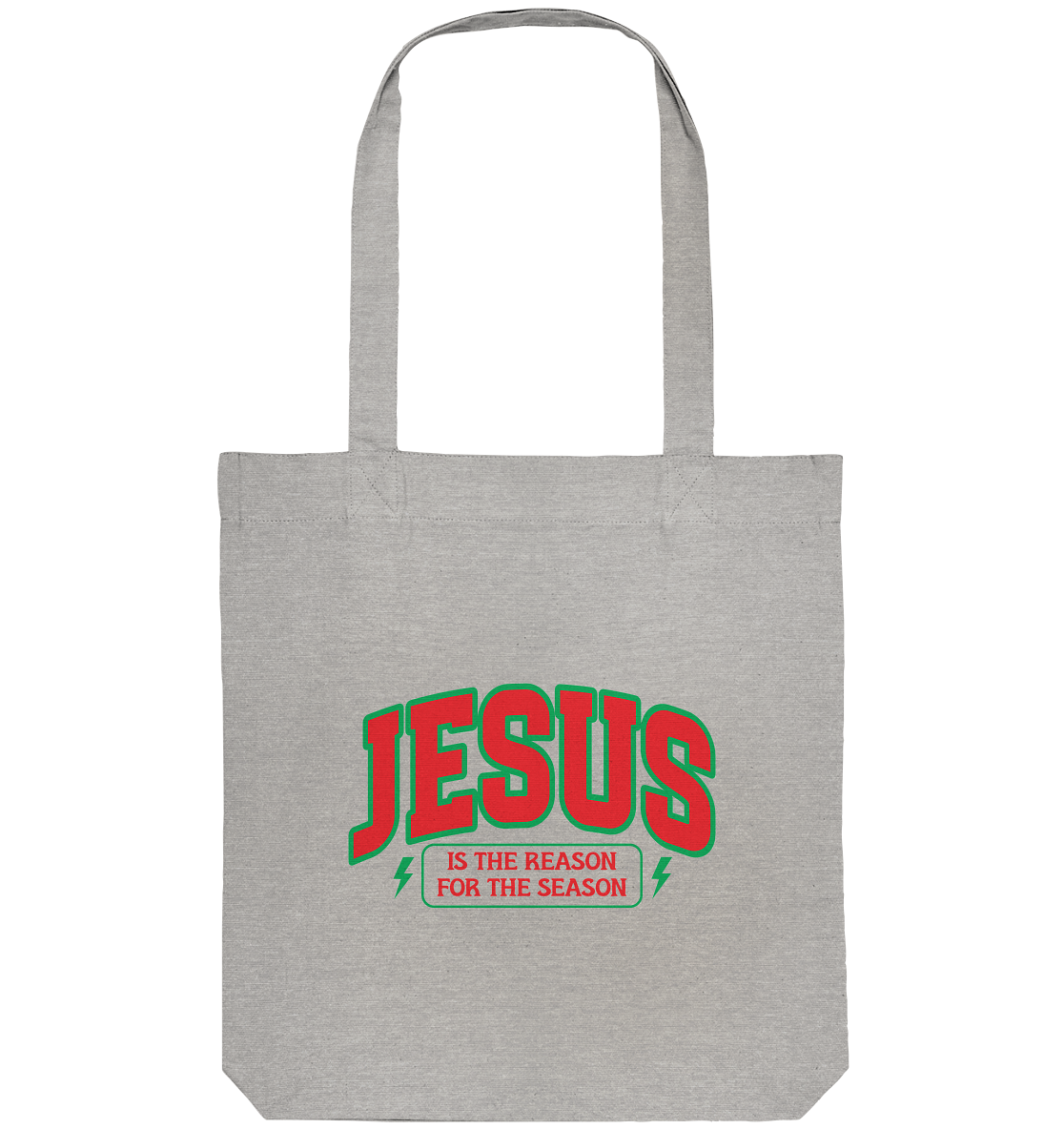 Jesus – The Reason for Christmas (RG) - Organic Tote-Bag