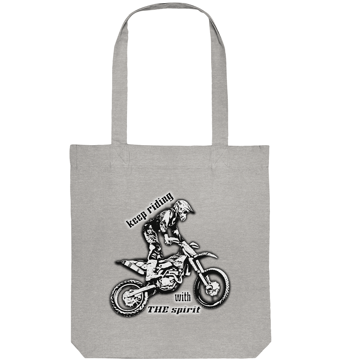 Keep Riding with the Holy Spirit - Organic Tote-Bag