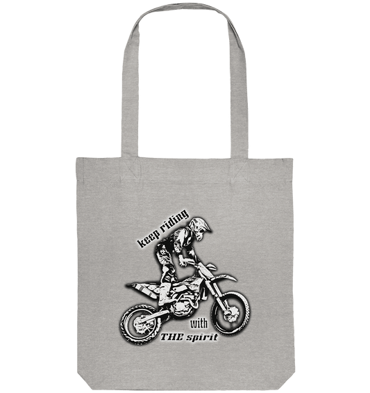 Keep Riding with the Holy Spirit - Organic Tote-Bag