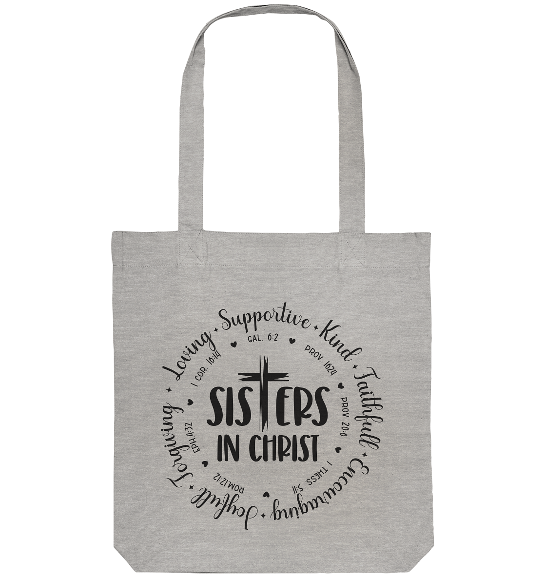 Sisters in Christ - Organic Tote Bag