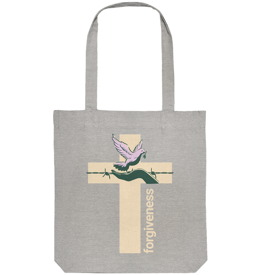 Vergebung – Ein Zeichen des Friedens - Organic Tote-Bag