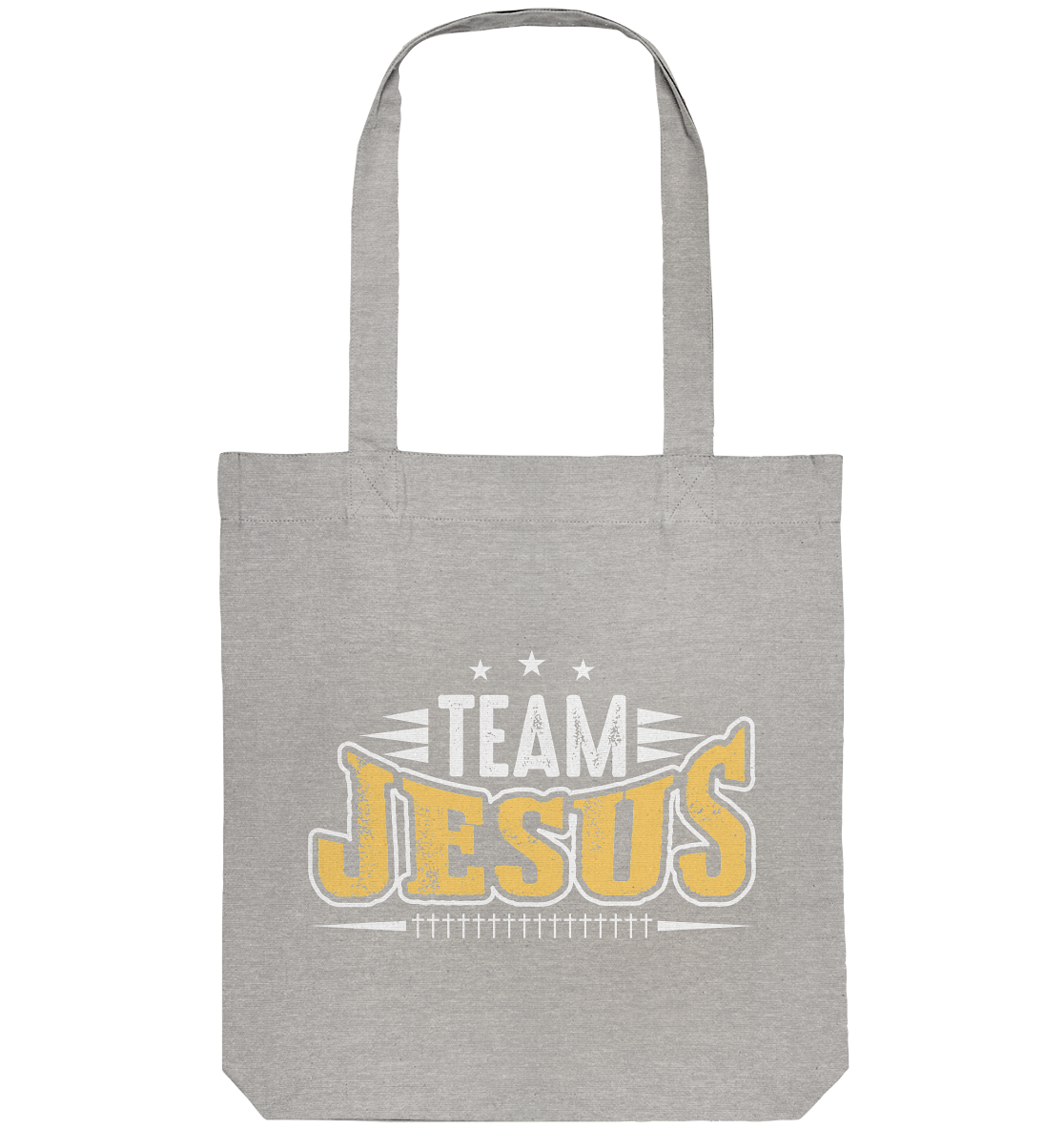 Team Jesus - Gemeinsam im Glauben - Organic Tote-Bag