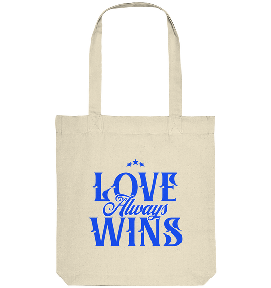 Love Always Wins - Organic Tote Bag