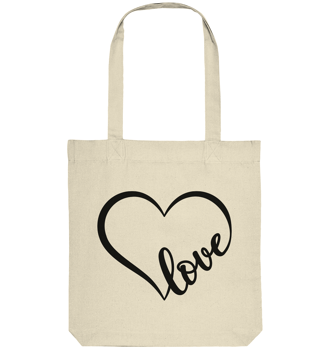 Love in Every Line - Organic Tote-Bag