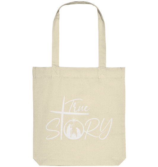 True Story - The Christmas Story - Organic Tote-Bag