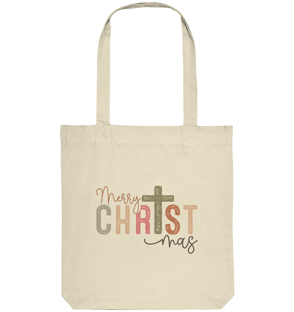 Merry CHRISTmas – Christ im Mittelpunkt - Organic Tote-Bag