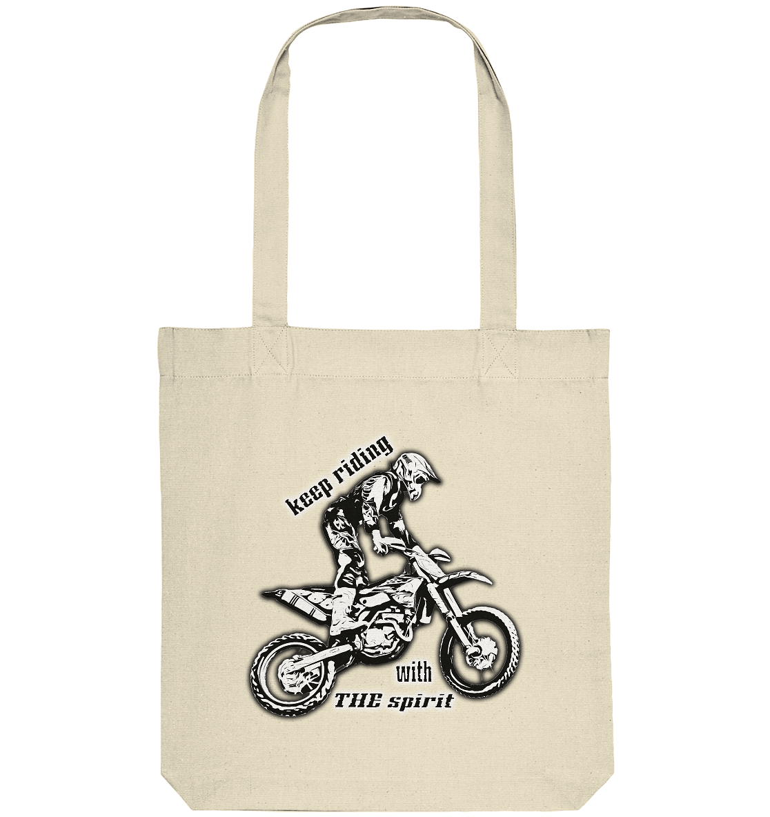 Keep Riding with the Holy Spirit - Organic Tote-Bag