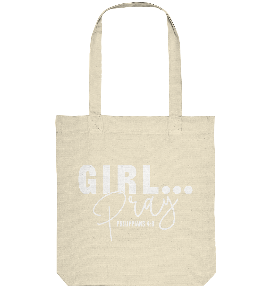 Girl. Pray. - Organic Tote-Bag