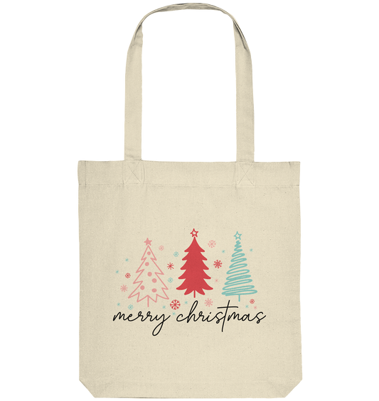 Elegant Christmas Greetings - Organic Tote-Bag