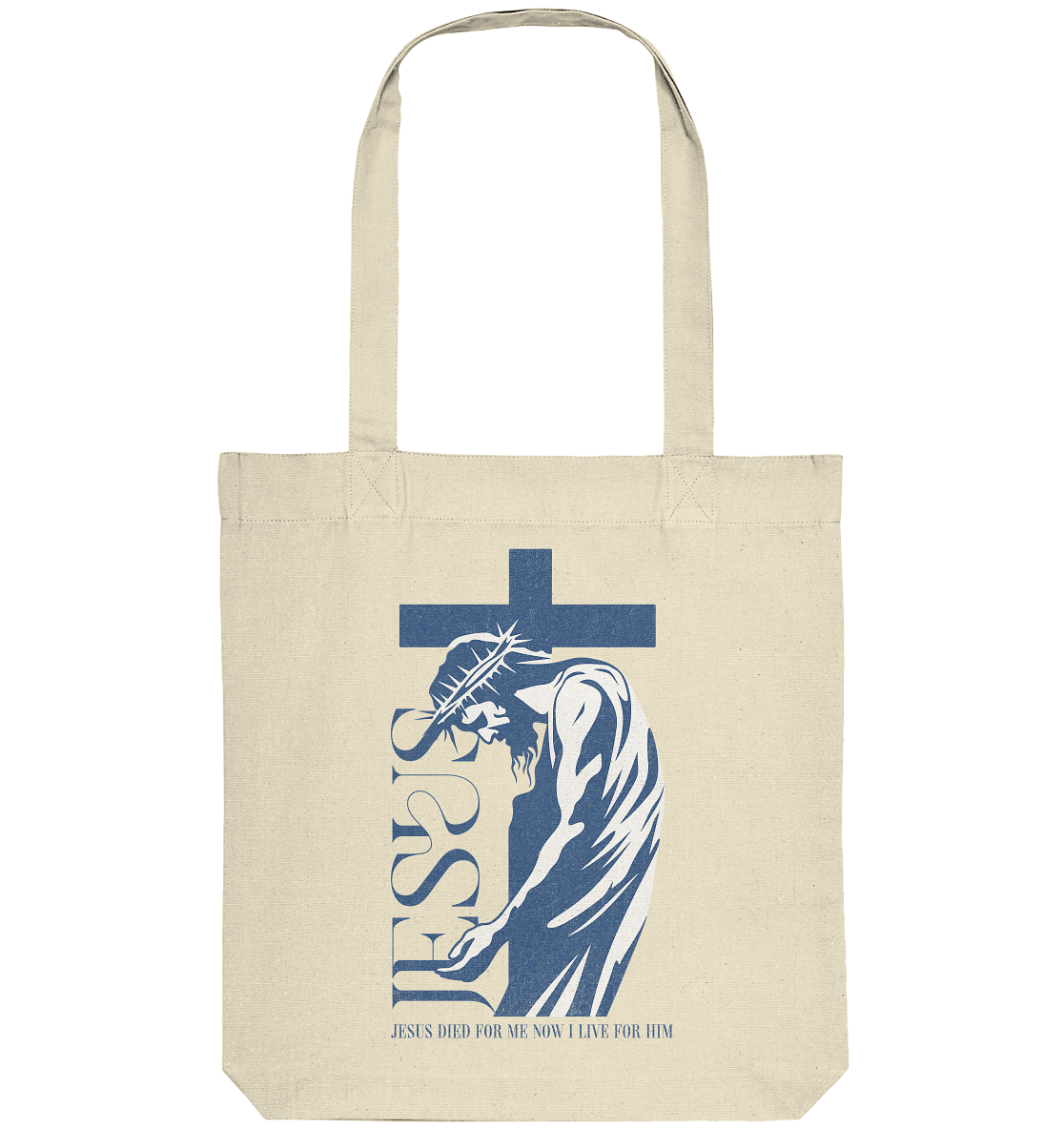 Live for Him - He died for me - Organic Tote-Bag