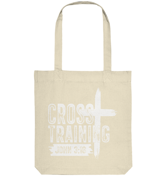 Cross Training - John 3:16 - Organic Tote Bag