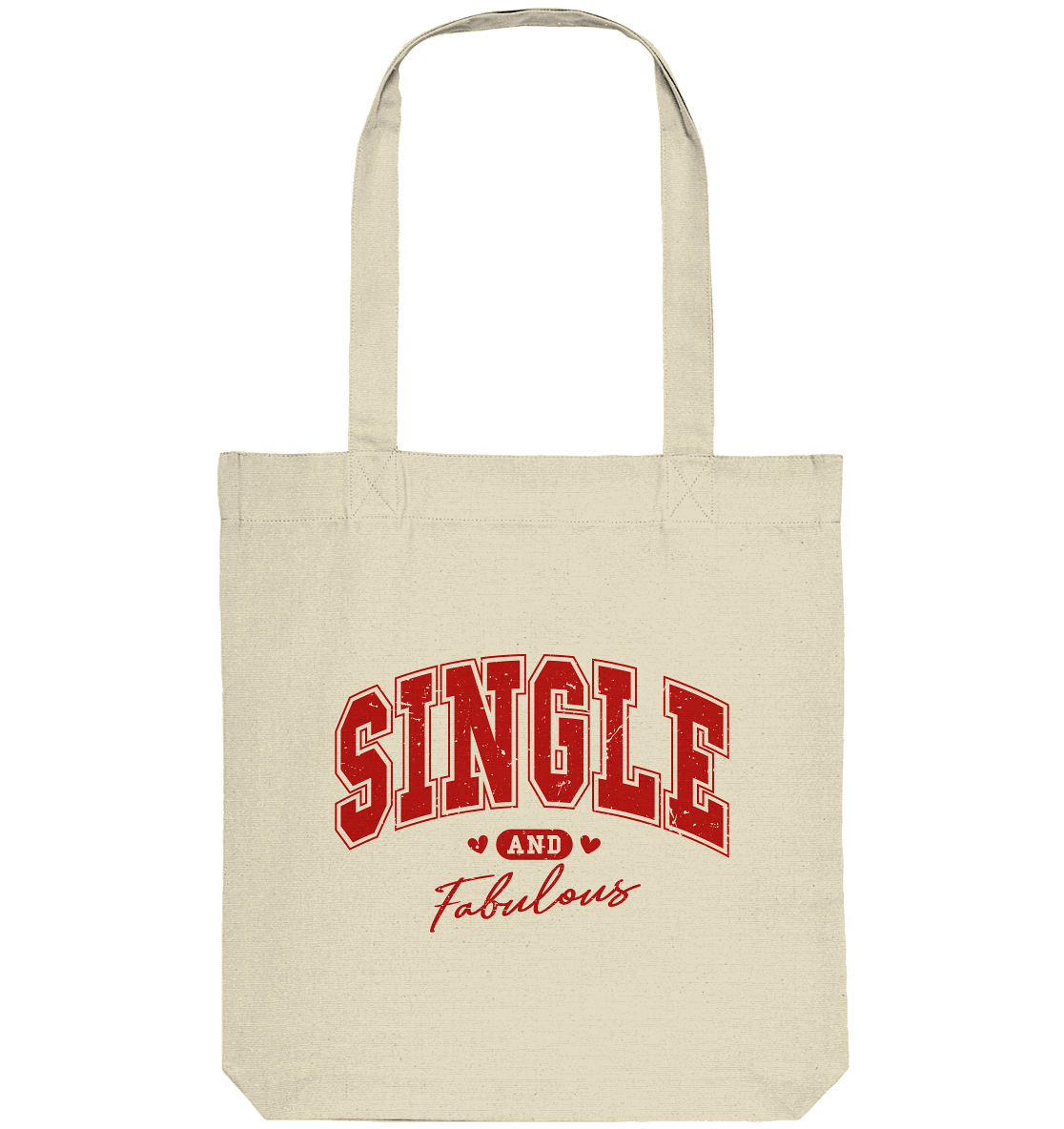 Single and Fabulous - Organic Tote-Bag