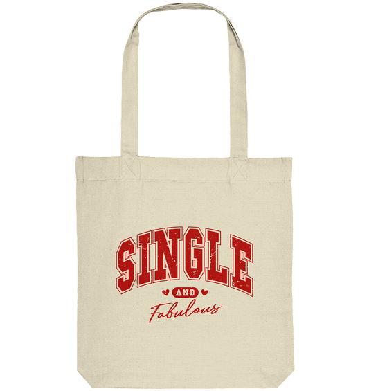 Single and Fabulous - Organic Tote-Bag