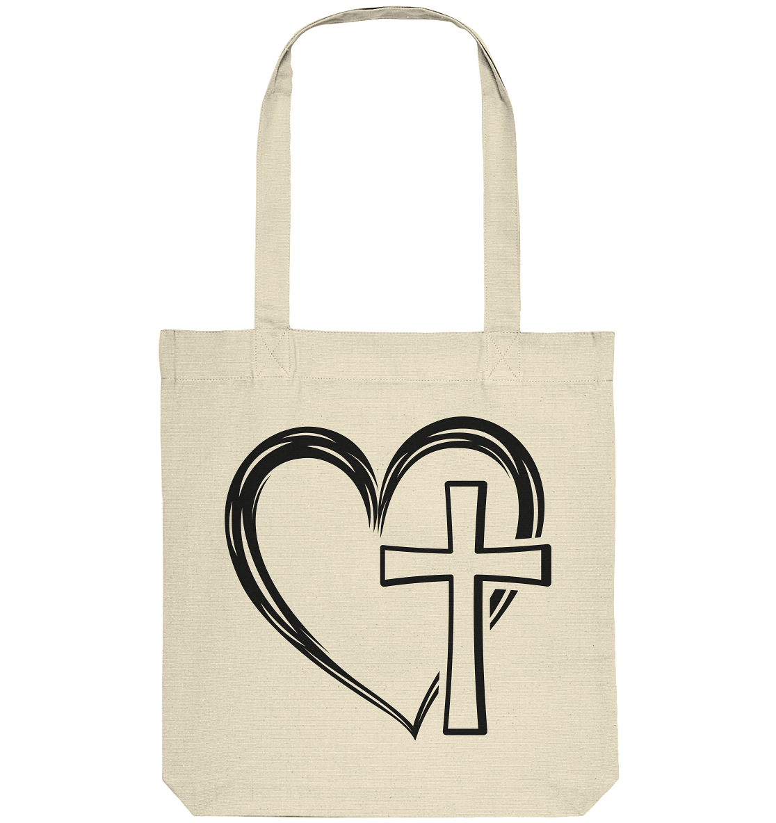 Herz & Kreuz Design - Organic Tote-Bag