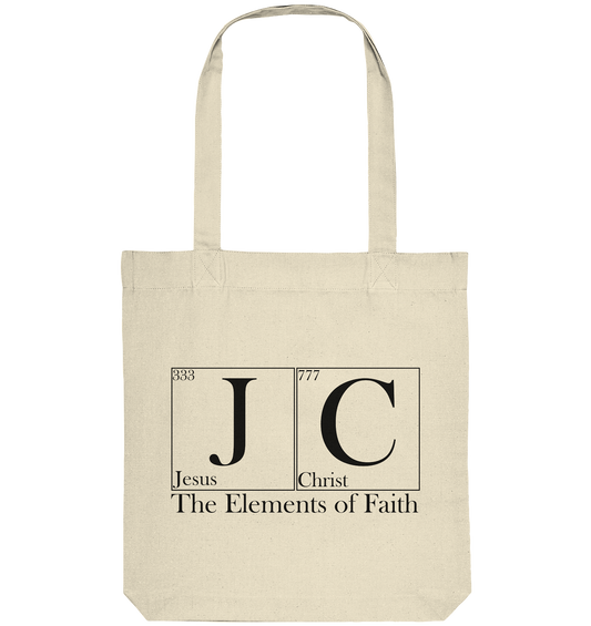 JC – The Elements of Faith - Organic Tote-Bag