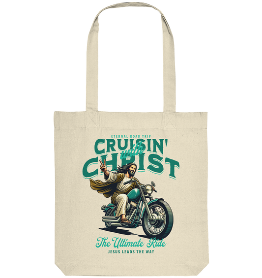 Eternal Road Trip – Cruisin' with Christ - Organic Tote Bag