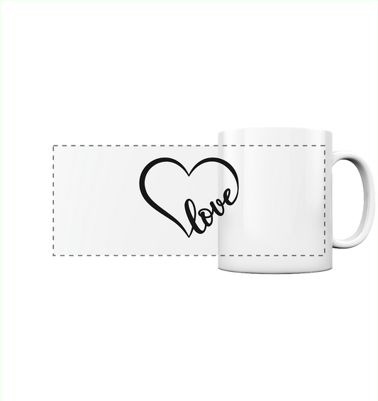 Love in Every Line - Panorama Mug