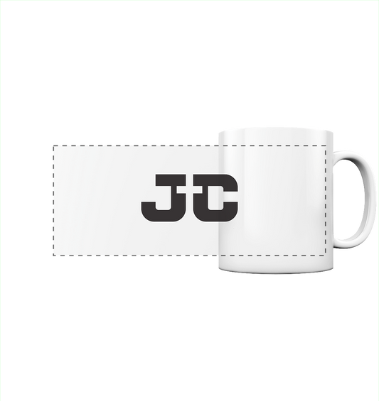 JC – Das Kreuz im Zentrum - Panorama Tasse