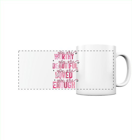 You are valuable - A reminder of the truth - Panorama Mug