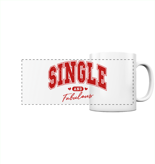 Single and Fabulous - Panorama Tasse