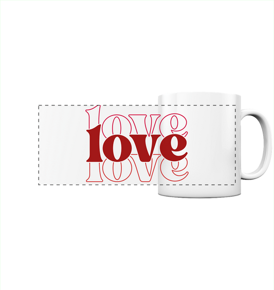 Love – The Greatest Power - Panorama Mug