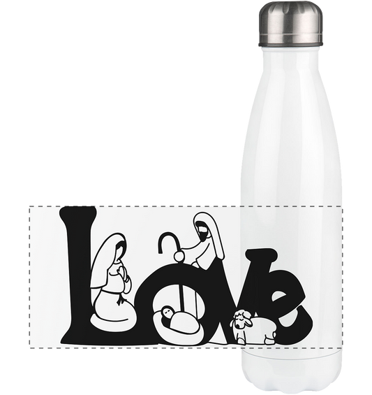 The love we experience at Christmas - Panorama Thermo Bottle 500ml