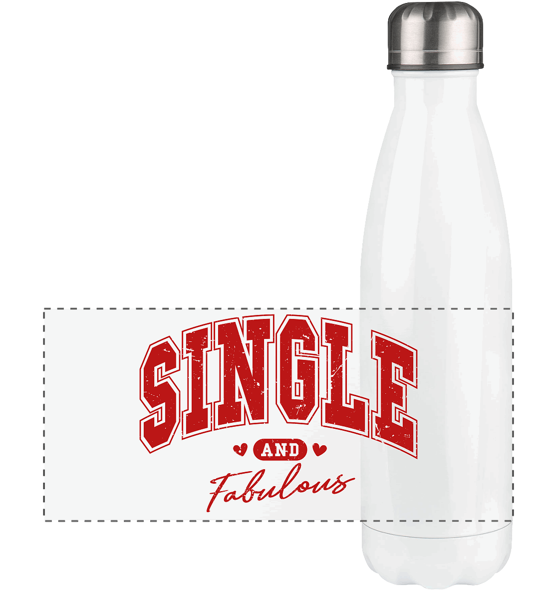 Single and Fabulous - Panorama Thermoflasche 500ml