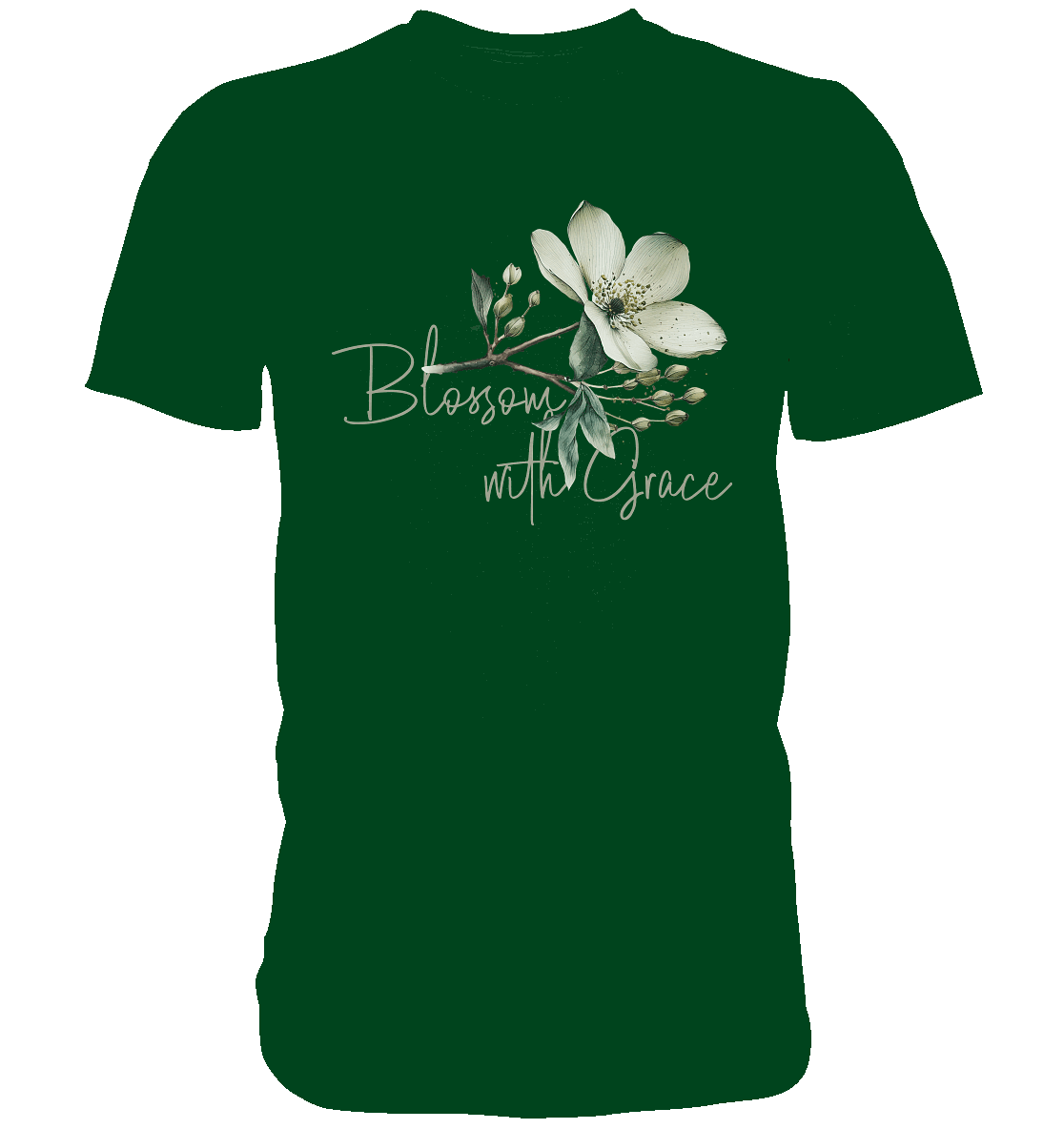 Blossom with Grace - Premium Shirt