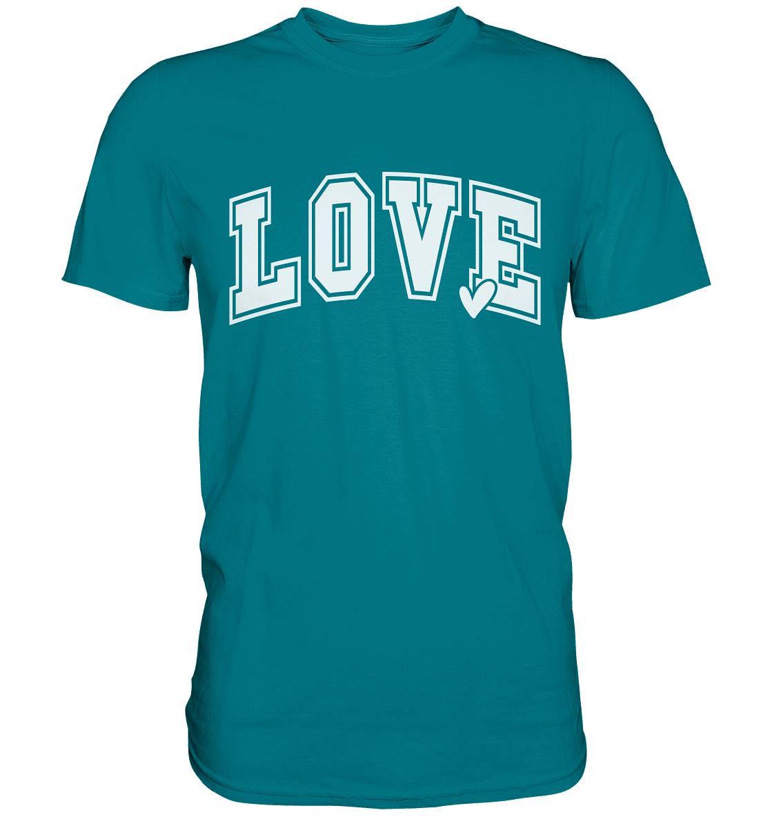 "Love" – das Design, das Herzen spricht! - Premium Shirt