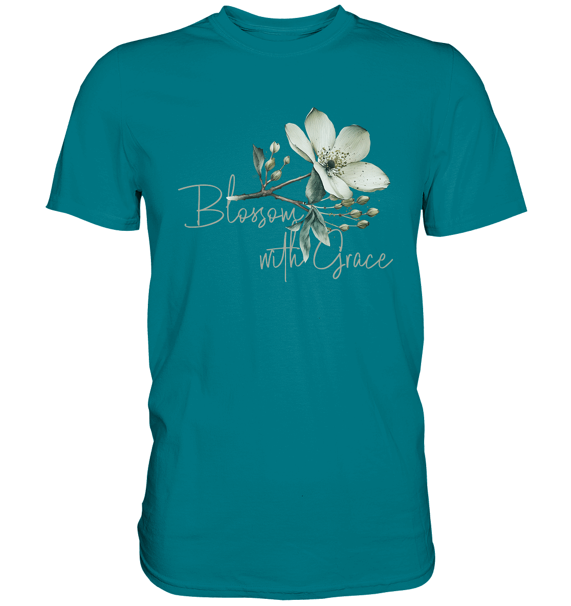 Blossom with Grace - Premium Shirt