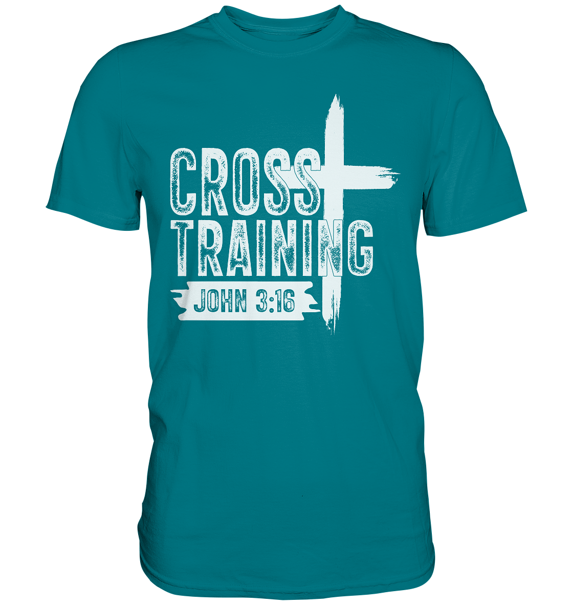 Cross Training - John 3:16 - Premium Shirt