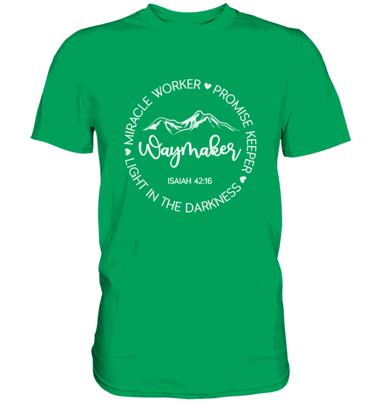 Wegbereiter des Lichts: Waymaker - Premium Shirt