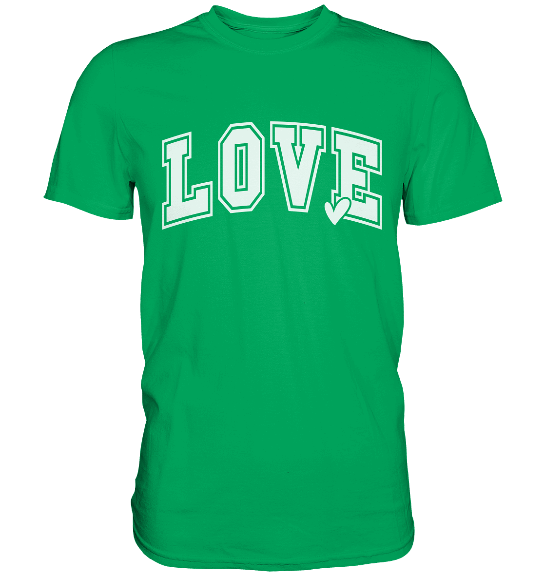 "Love" – das Design, das Herzen spricht! - Premium Shirt