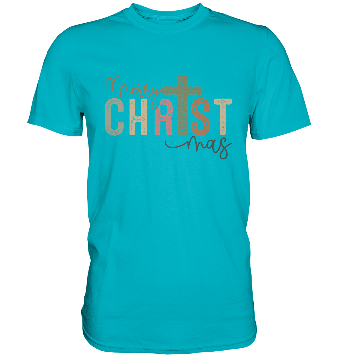 Merry CHRISTmas – Christ im Mittelpunkt - Premium Shirt