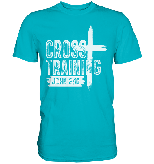 Cross Training - John 3:16 - Premium Shirt