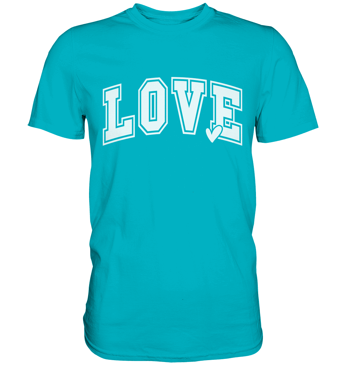 "Love" – das Design, das Herzen spricht! - Premium Shirt