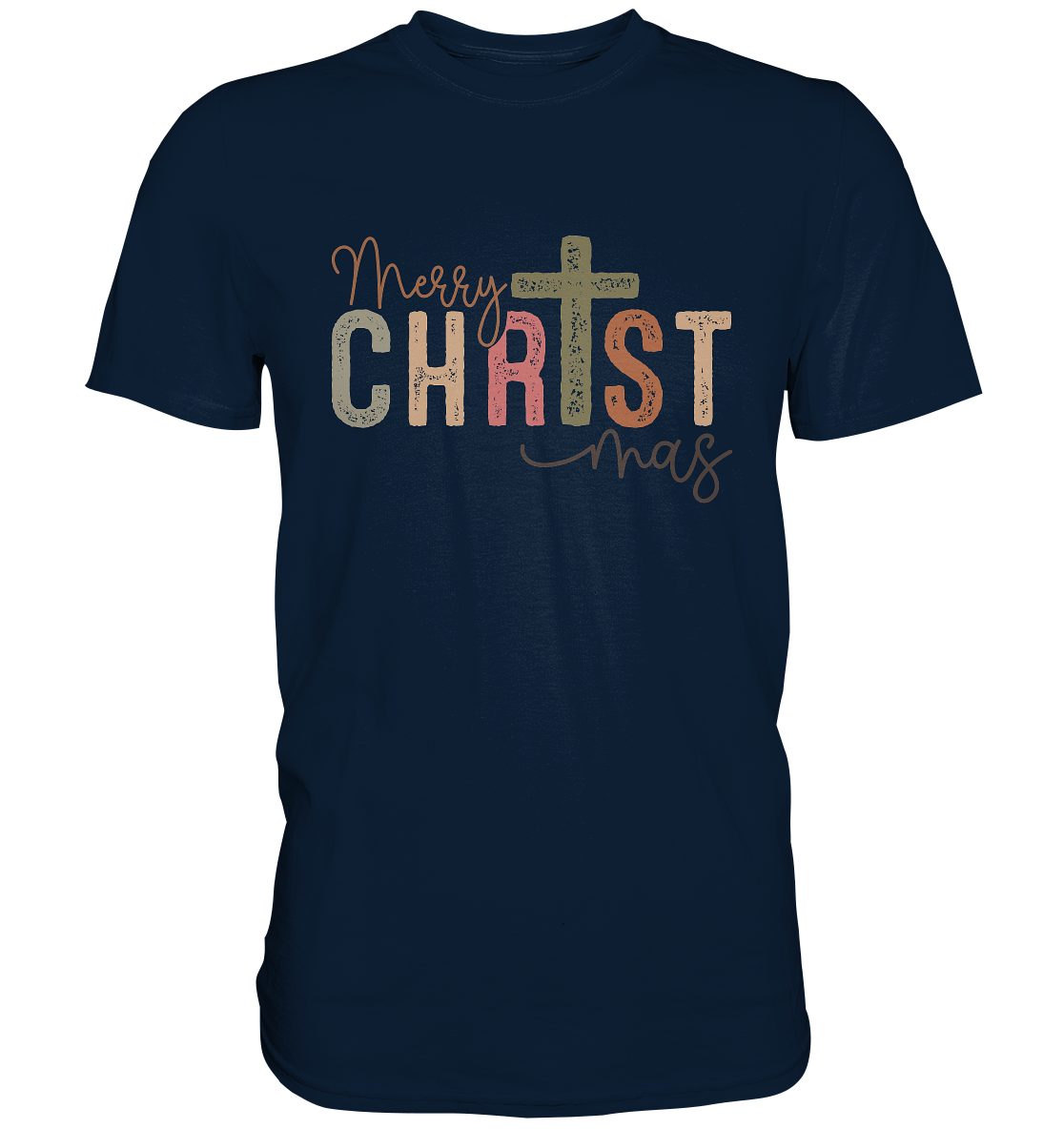 Merry CHRISTmas – Christ im Mittelpunkt - Premium Shirt