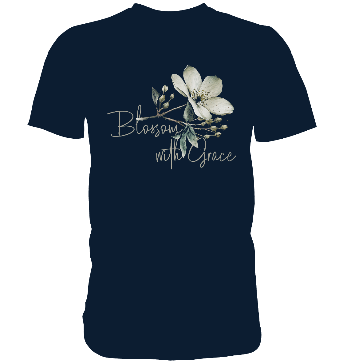 Blossom with Grace - Premium Shirt