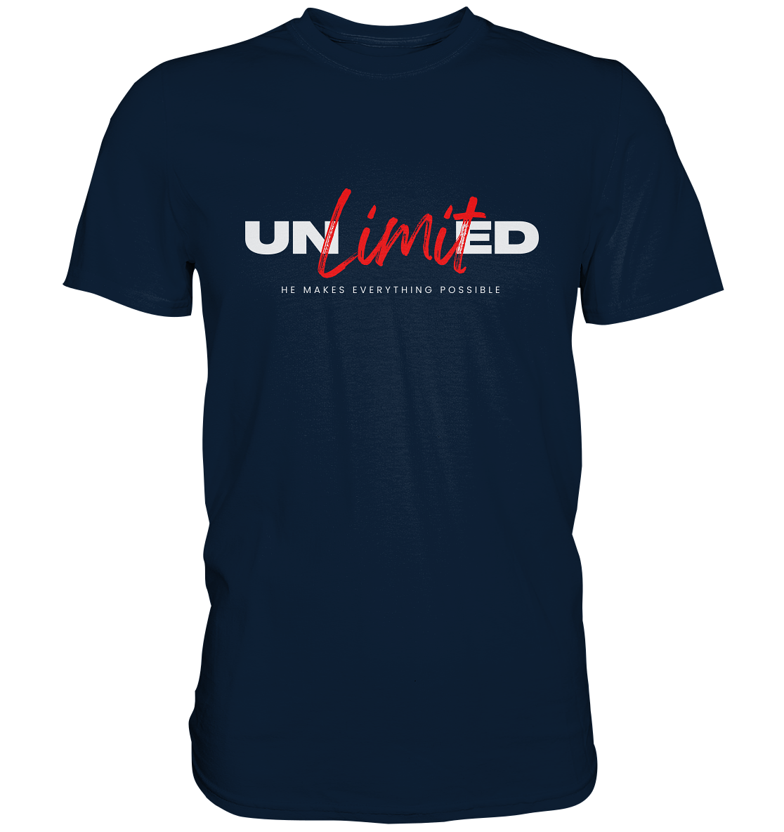 Unbegrenzte Möglichkeiten "Unlimited" - Premium Shirt