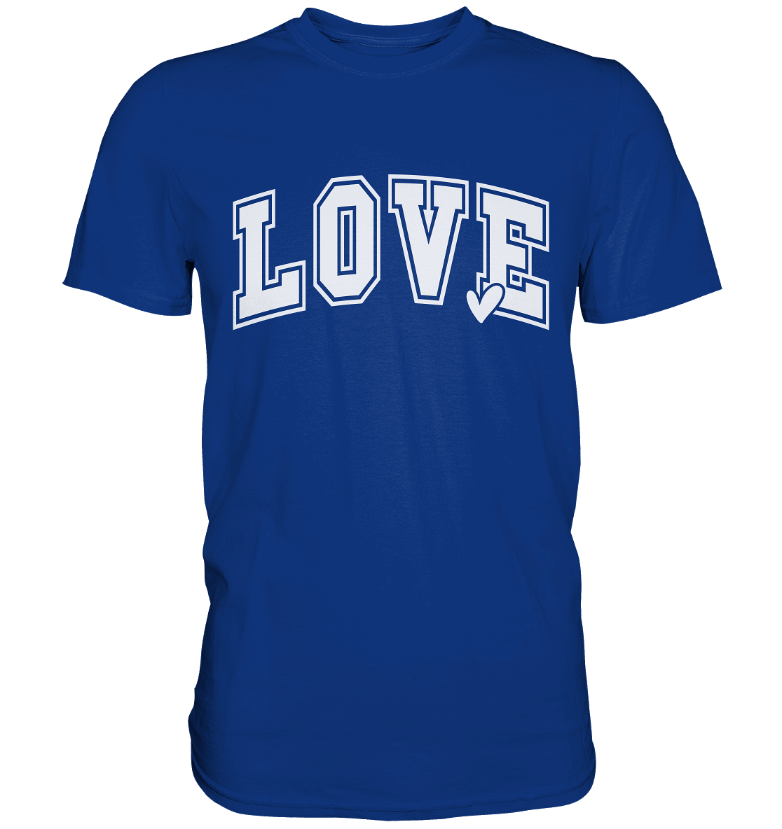 "Love" – das Design, das Herzen spricht! - Premium Shirt