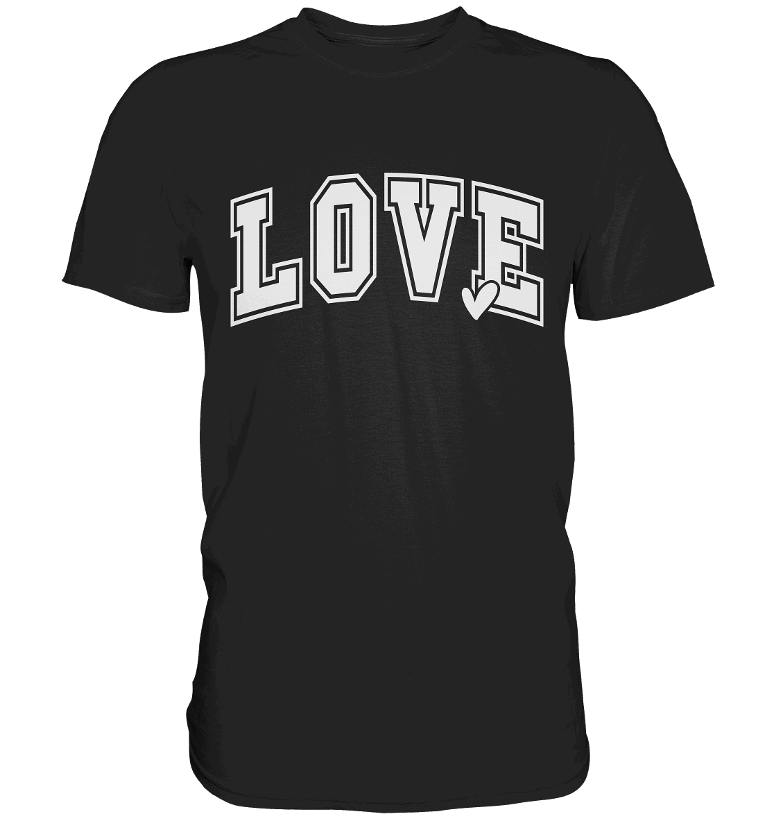 "Love" – das Design, das Herzen spricht! - Premium Shirt