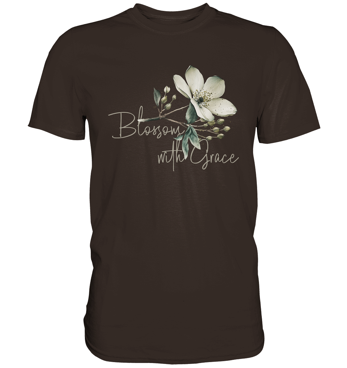 Blossom with Grace - Premium Shirt