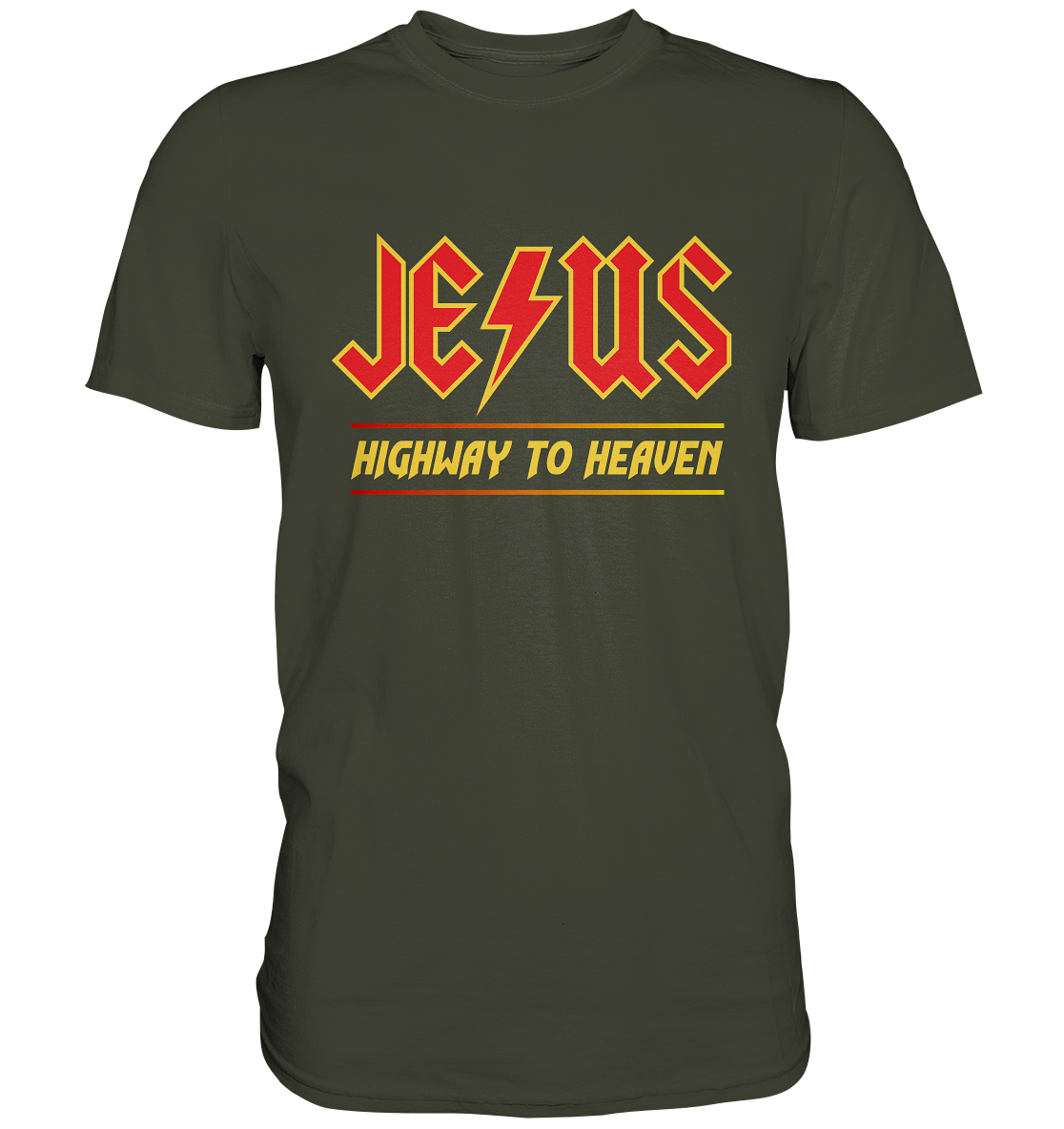 Jesus - Highway to Heaven - Premium Shirt