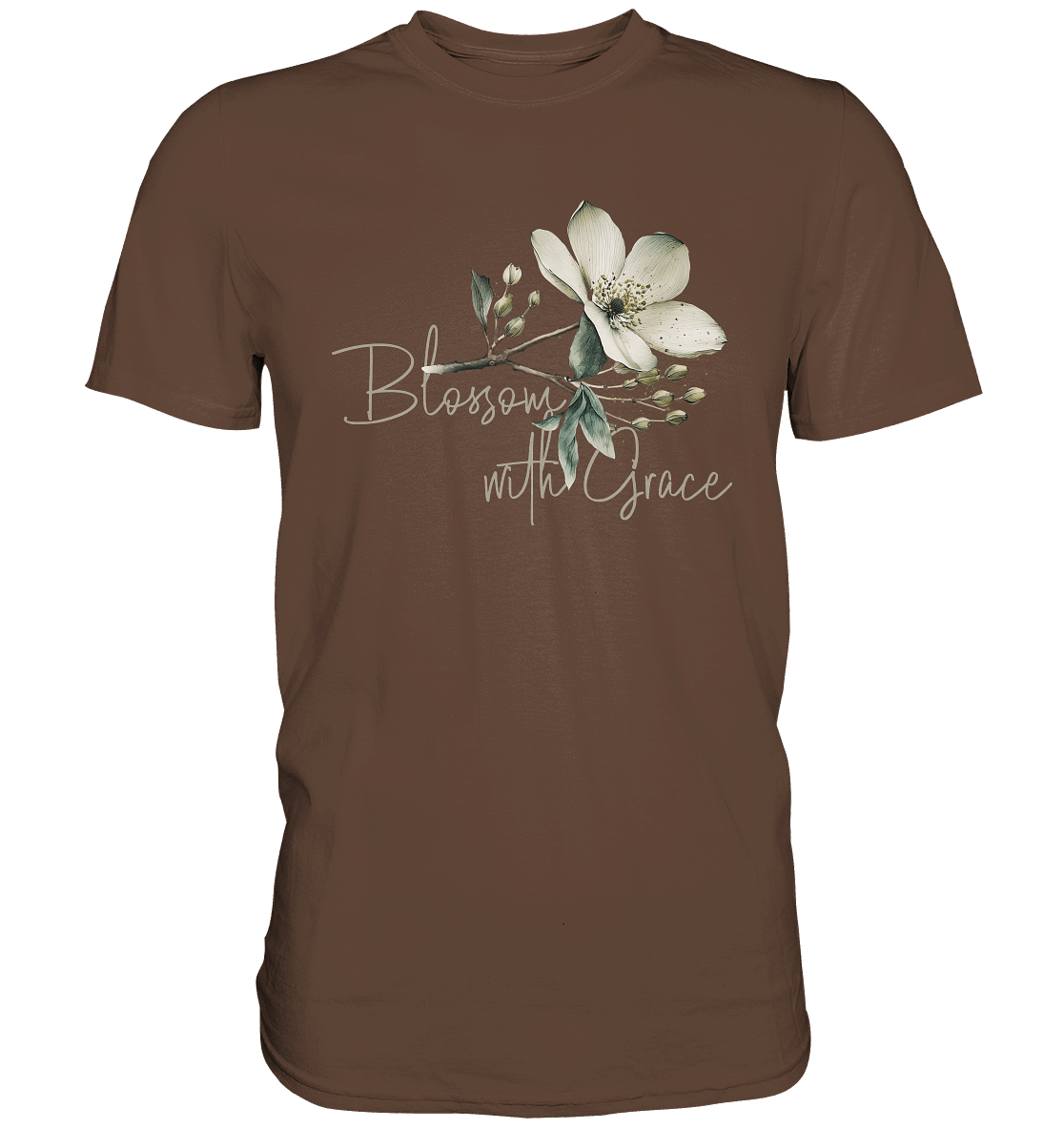 Blossom with Grace - Premium Shirt