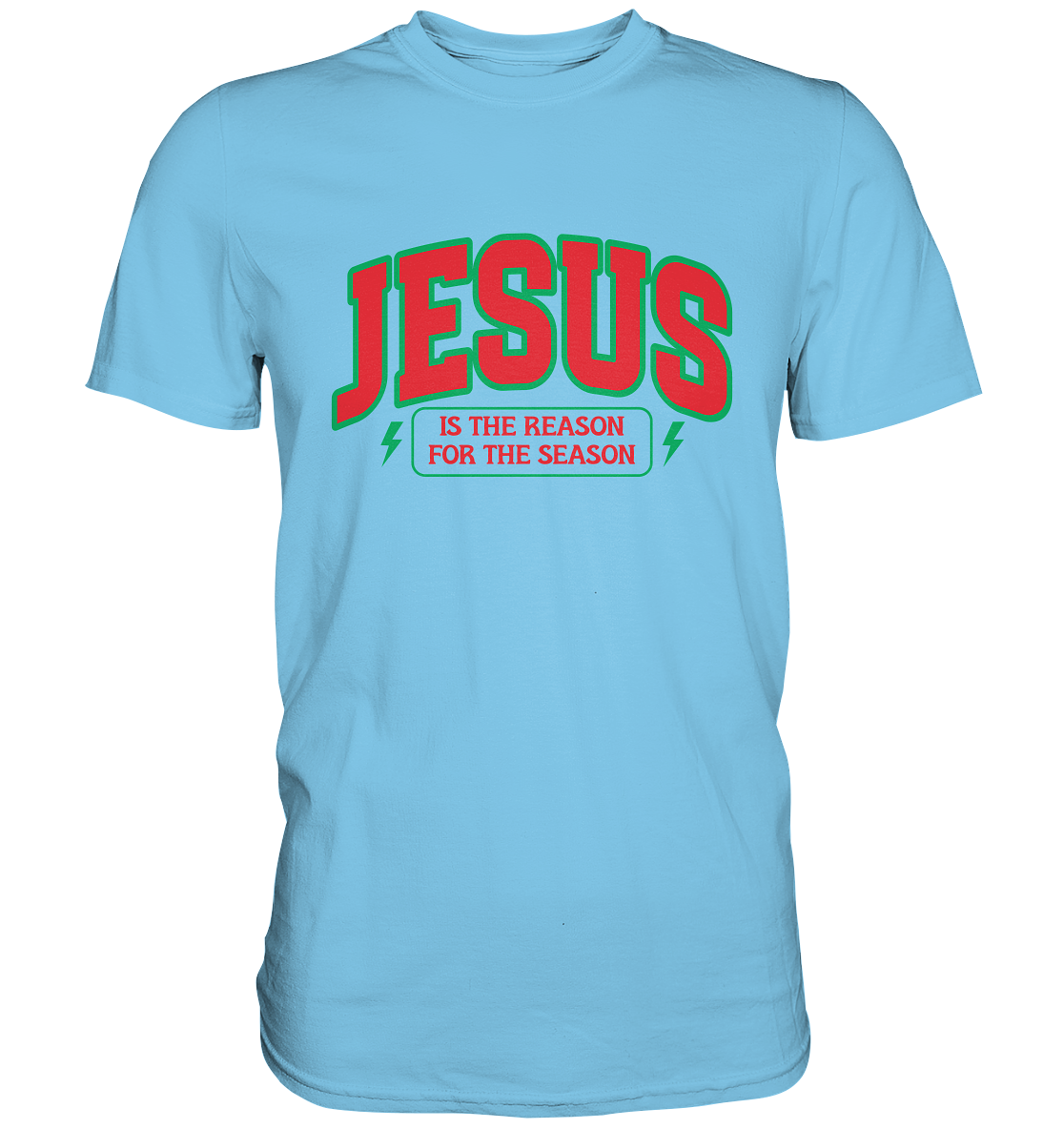 Jesus – Der Grund für die Weihnachtszeit (RG) - Premium Shirt